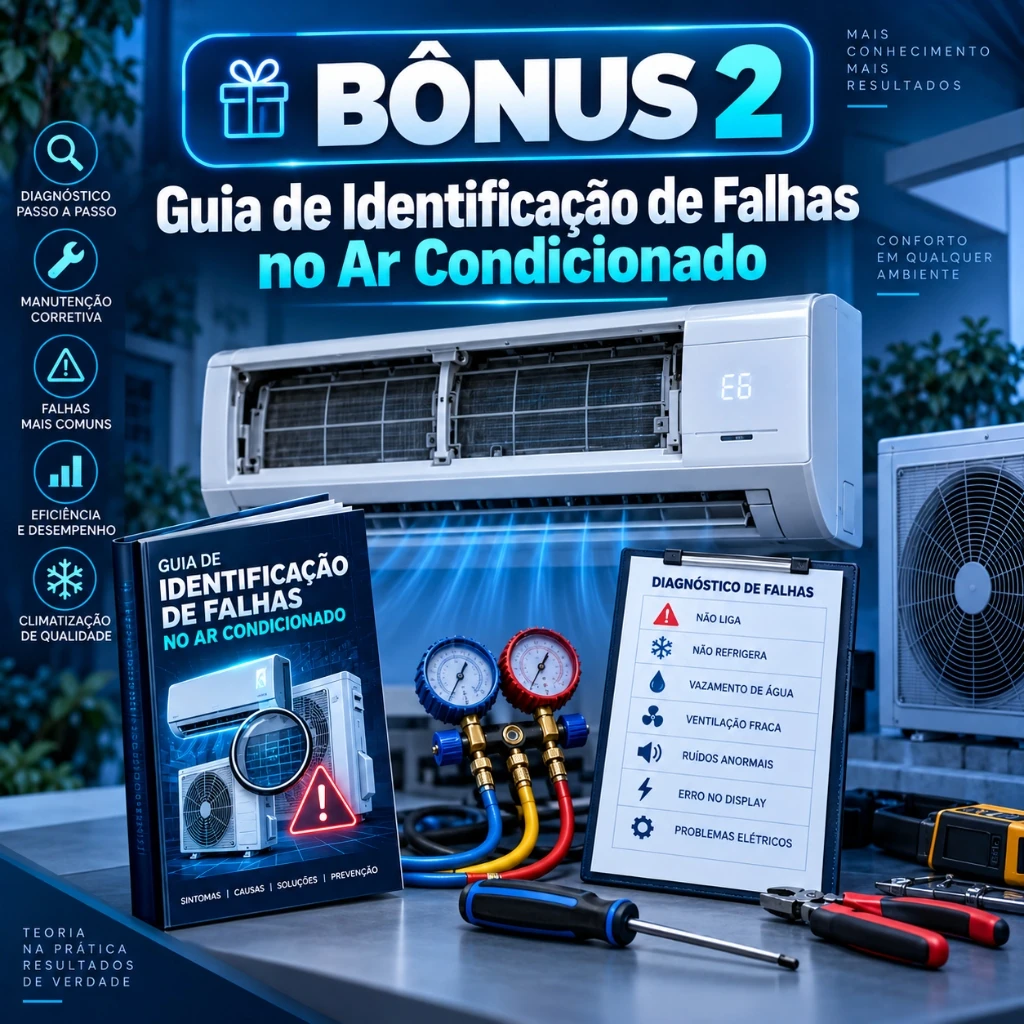 Bônus 2: Guia de Identificação de Falhas no Ar Condicionado