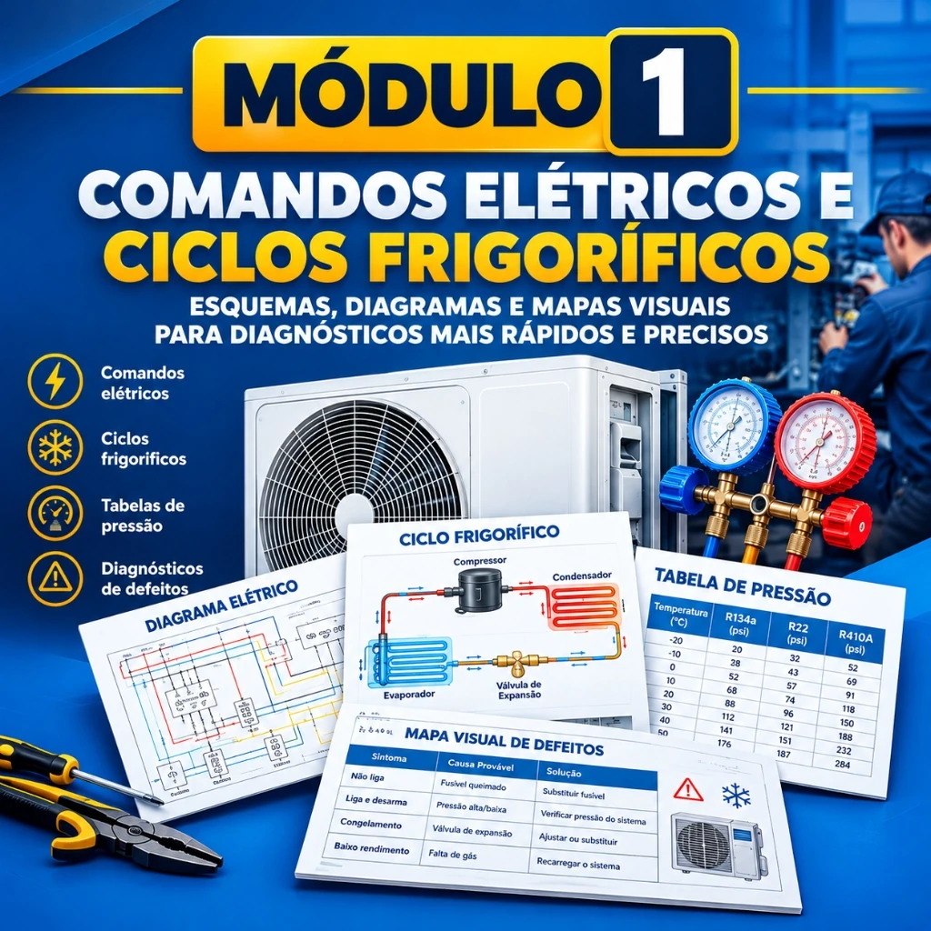 Módulo 1: Comandos Elétricos e Ciclos Frigoríficos